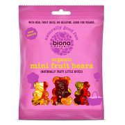 Biona Organic Mini Fruit Jelly Bears 75g